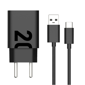 Carregador de parede TurboPower™ 20W USB-C Preto