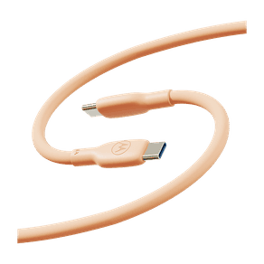 Cabo De Dados de Silicone Motorola USB-C Para USB-C 2 Metros Pessego