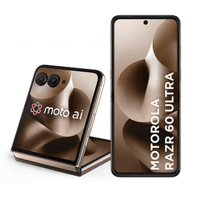 Smartphone Motorola Razr 60 Ultra 5G 1TB - 16GB RAM+16GB Ram Boost, Snapdragon 8 Elite Tela dobrável 7" e externa 4” Moto AI 50MP camera - Madeira