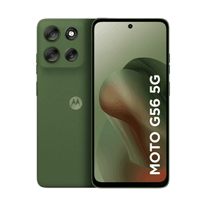 Smartphone Motorola Moto g56 5G 256GB - 8GB RAM+16GB Ram Boost, e 50MP Sony Lytia 600 AI Camera Ultrarresistência militar IP68 + IP69 - Verde