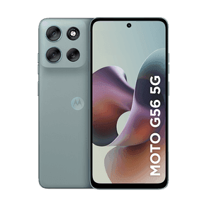 Smartphone Motorola Moto g56 5G 256GB - 8GB RAM+16GB Ram Boost, 50MP Sony Lytia 600 AI Camera Ultrarresistência militar IP68 + IP69 - Cinza