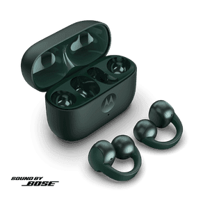 Fone de ouvido Sem Fio Moto Buds Loop Sound by Bose, Bluetooth, Uso confortável com clipe, Open-ear, OWS - Verde