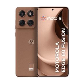 Smartphone Motorola Edge 60 Fusion 5G 256GB - 8GB RAM + 16GB RAM Boost, moto AI 50MP Sony Camera ultrarresistencia militar IP68 e IP69 NFC - Mocha Mousse
