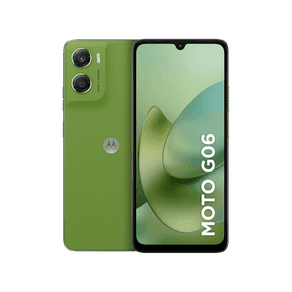 Smartphone Motorola Moto g06 256GB 4GB RAM + 8GB Ram Boost e Camera 50MP com AI Bateria de 5200 mAh Tela 6.9" - Verde