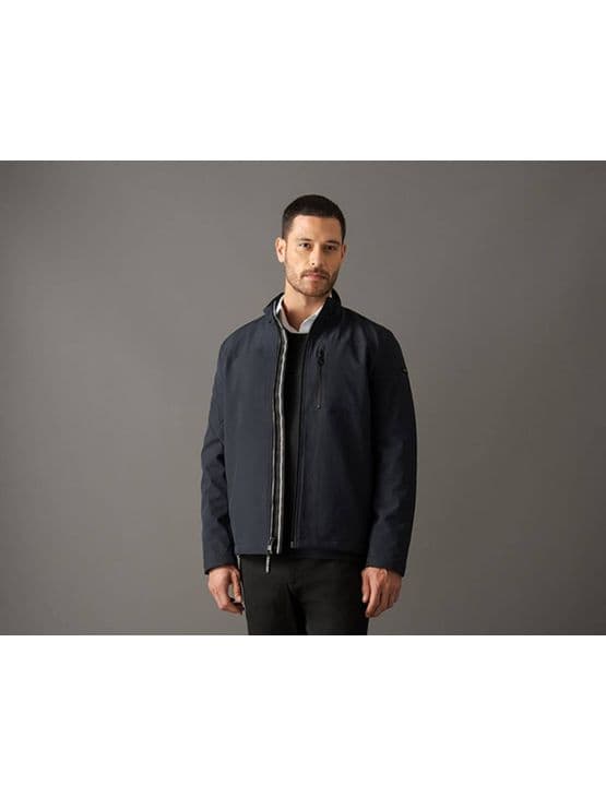 Jaqueta Masculina Soft Shell Calvin Klein - Marinho Jaqueta Masculina Soft Shell Calvin Klein Marinho Gg