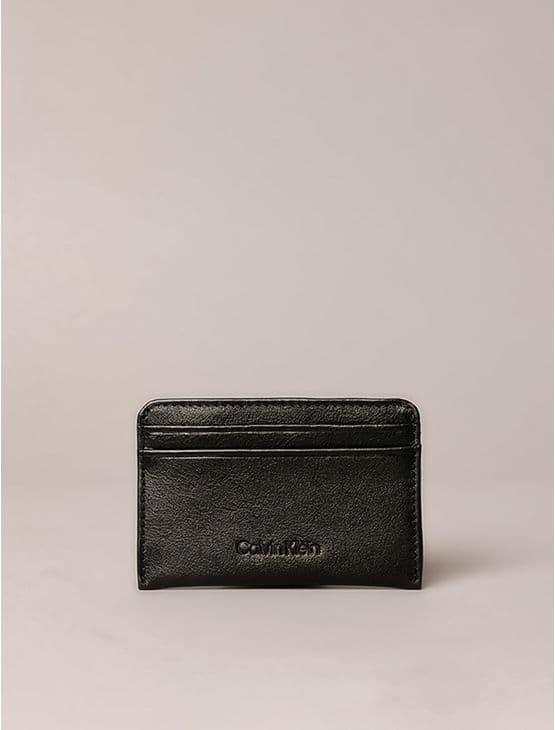 Porta Cartão Básico Calvin Klein - Preto Porta Cartão Básico Calvin Klein Preto u