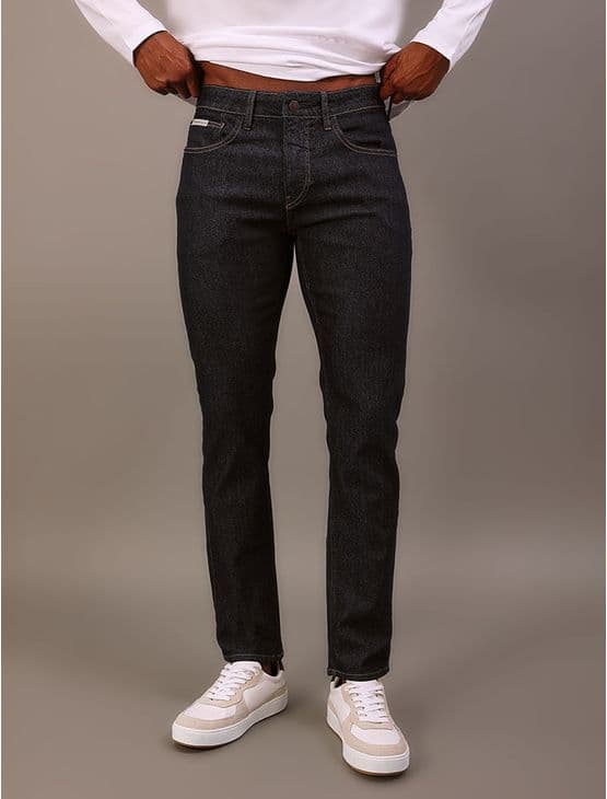 Calça Jeans Masculina Slim Stretch Calvin Klein Jeans - Marinho Calça Jeans Masculina Slim Stretch Calvin Klein Jeans Marinho 42