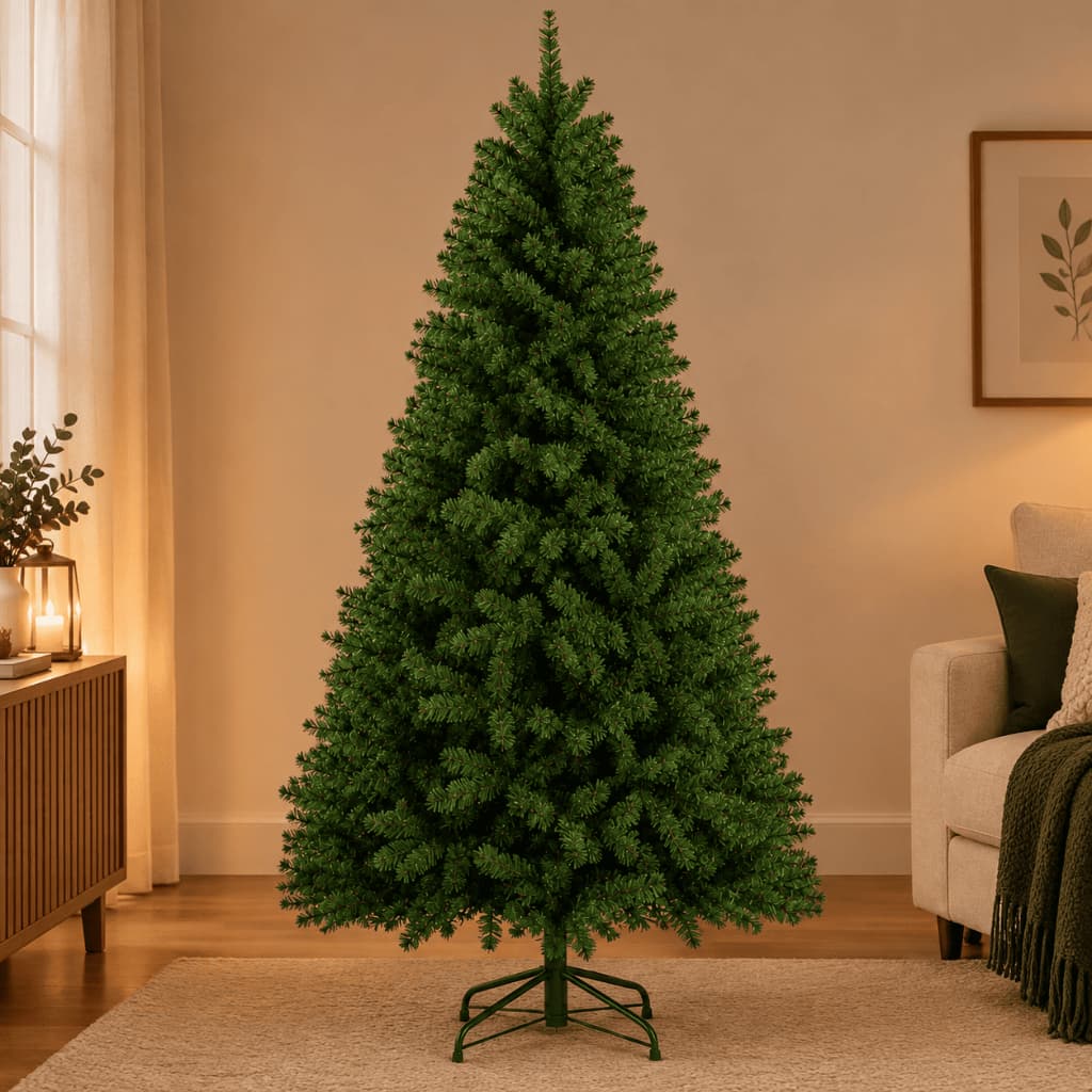 Árvore De Natal 1,50m Pinheiro 500 Galhos Premium Tradicional Verde