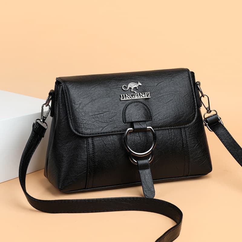 CHENXIAOHONG Bolsa Feminina Pequena Ombro em Couro PU, Clutch Transversal Mensageiro Moda Simples