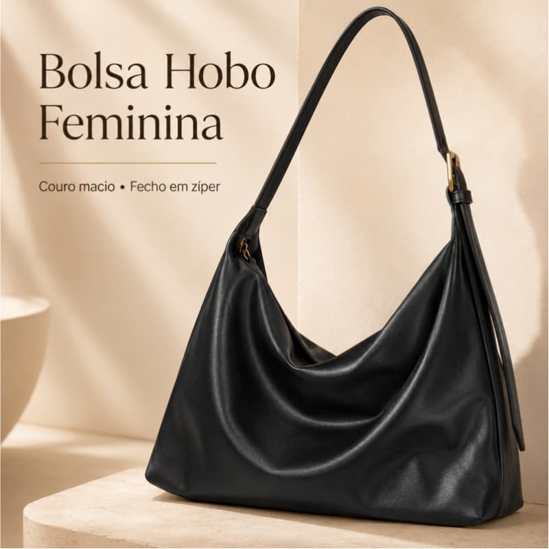Bolsa Feminina Elegante E Simples Grande Capacidade ,De Couro PU Estilo Retrô