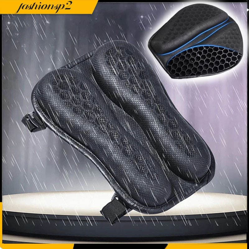Almofada De Assento Em Gel Protetor Solar Motocicleta 3D Novo De Antiderrapante Conforto