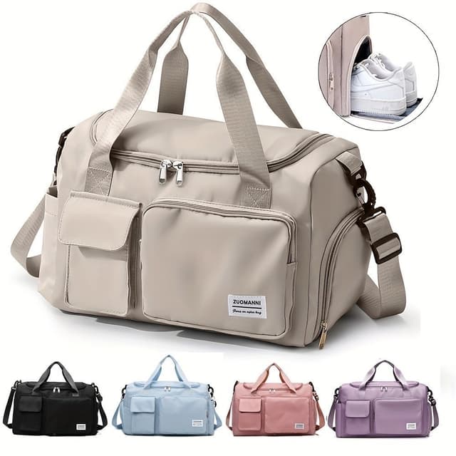 Bolsa Mala de Viagem Multifuncional de Grande Capacidade Resistente e Impermeável