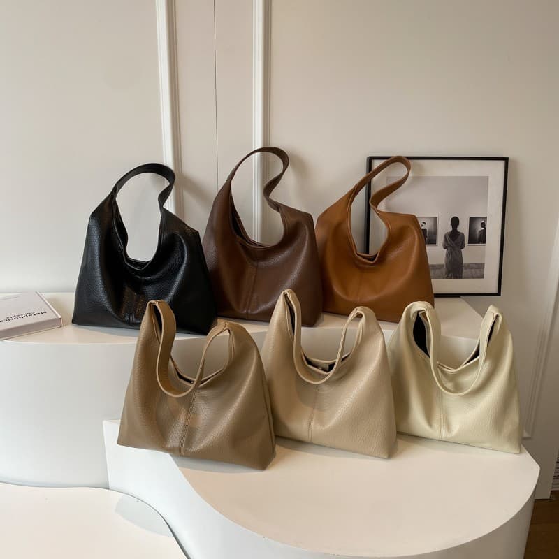 Bolsa tote feminina ombro simples e casual pra trabalhar e escola