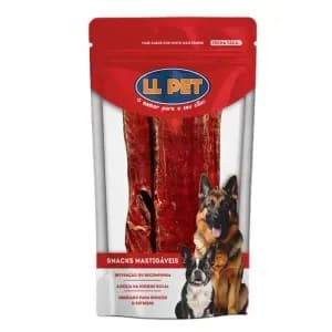 Petisco Chips Bovino para Cães LL Pet - 5 unidades
