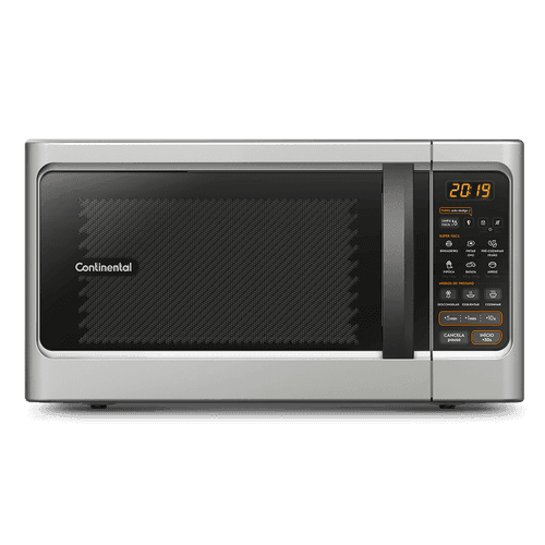 Micro-ondas Continental Prata 34 Litros com Função Descongelar (MC34S)