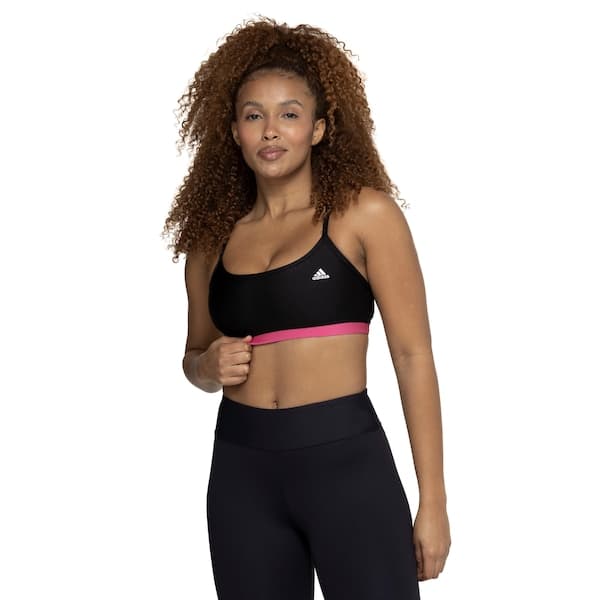 Top Fitness adidas Suporte Leve adidas Aeroreact - Feminino