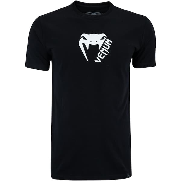 Camiseta Masculina Venum Manga Curta Basic Light Dark