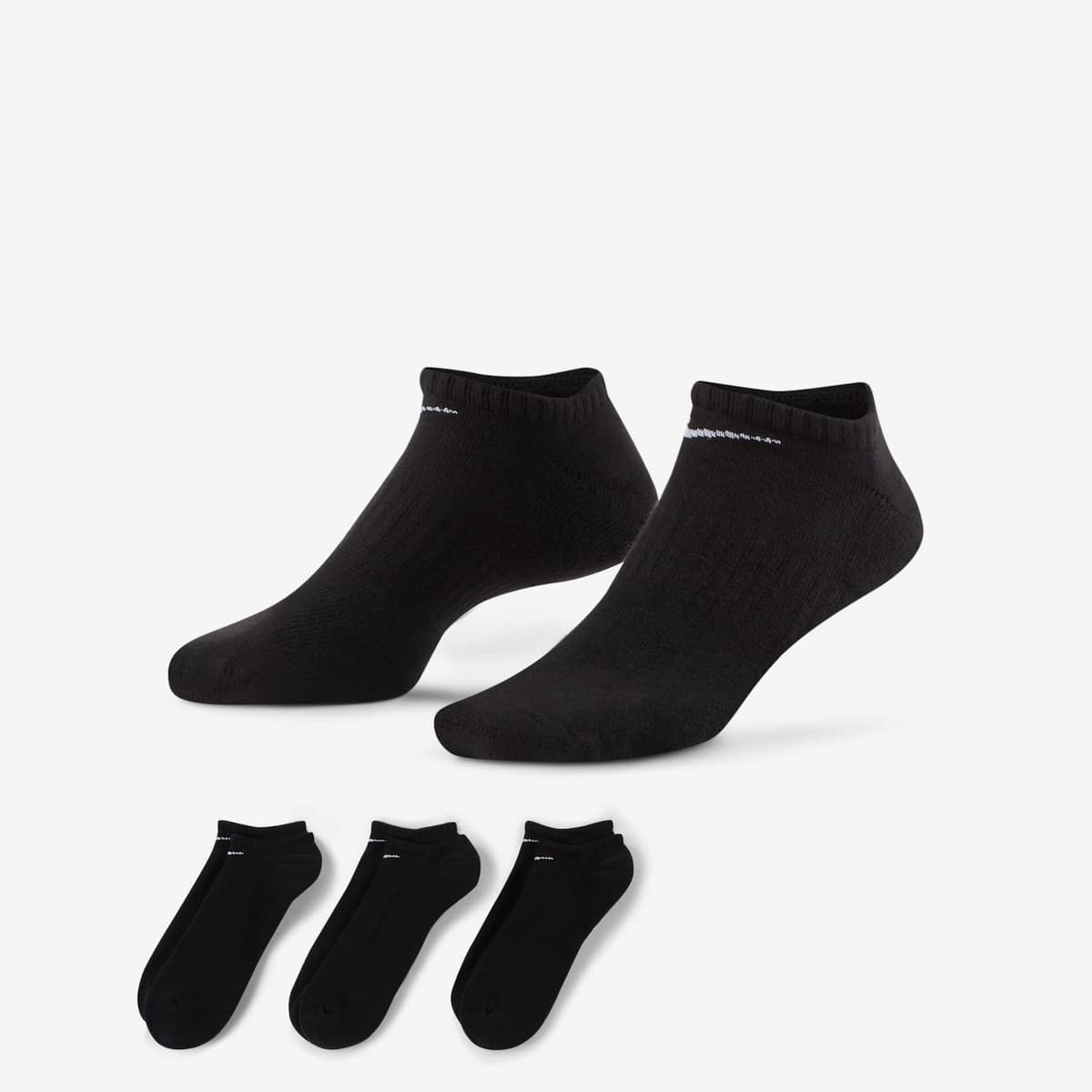 Meia Nike Everyday Cushioned (3 Pares) Unissex