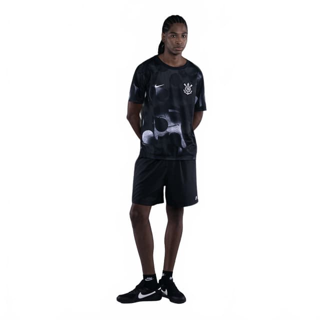 Camisa Nike Corinthians Pré-Jogo 2025 Masculina
