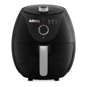 Fritadeira sem óleo Arno Airfry Easy Fry com 3,2 litros Hot Air e Cesto Removível Preta EZFP