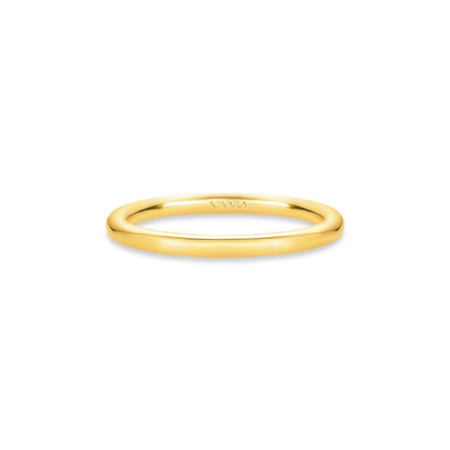 Aliança Bold em Ouro Amarelo 18k, 2mm