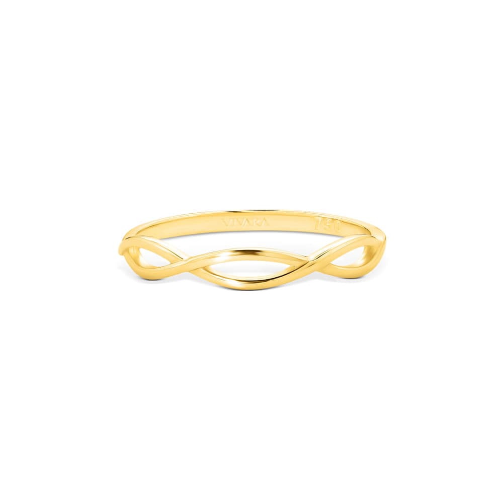 Anel Daily em Ouro Amarelo 18k