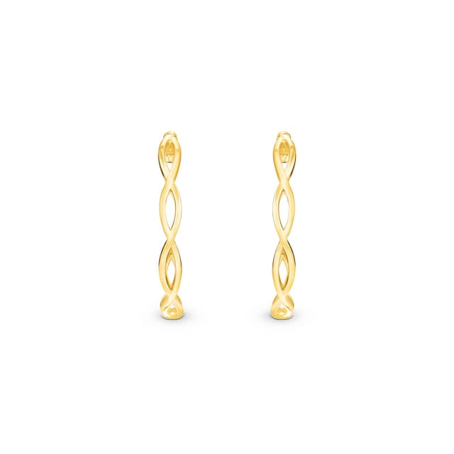 Argola Daily em Ouro Amarelo 18k, 27mm - Argola Daily em Ouro Amarelo 18k, 24,5mm