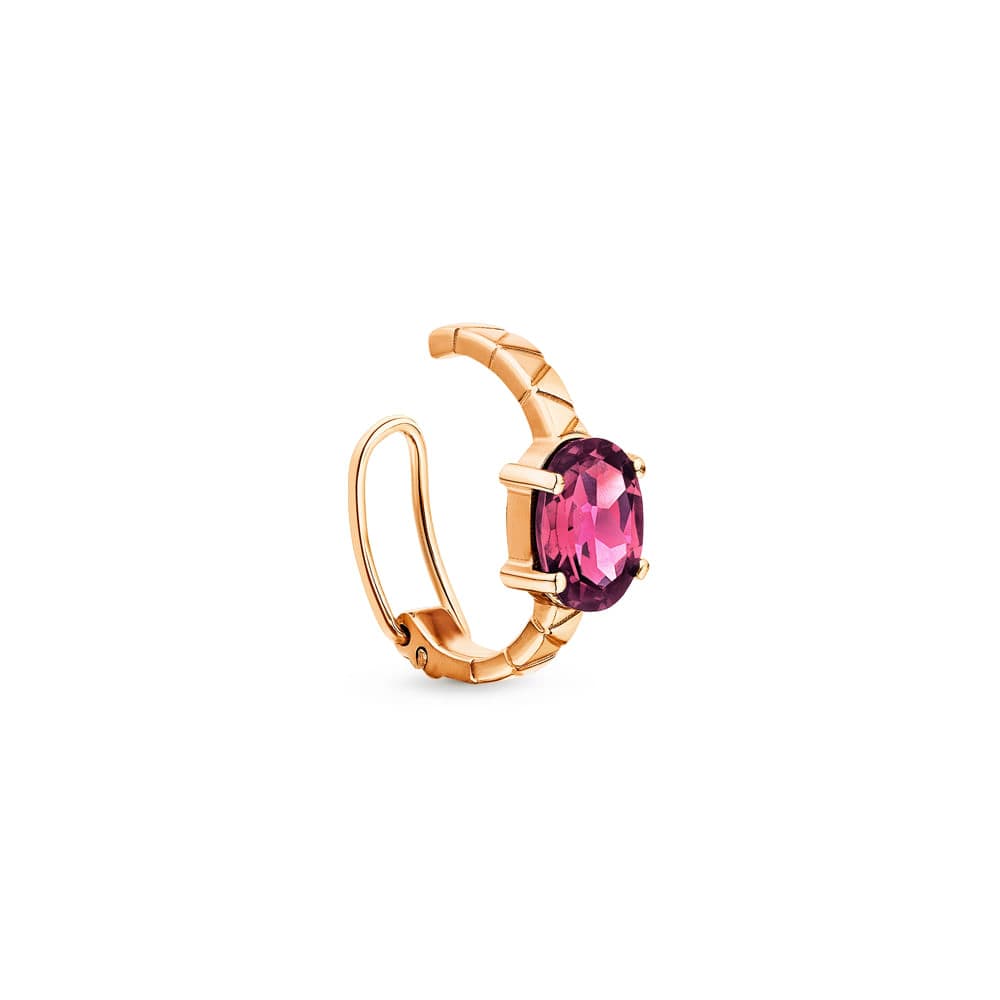 Piercing Icona em Ouro Vivara 18k com Rodolita