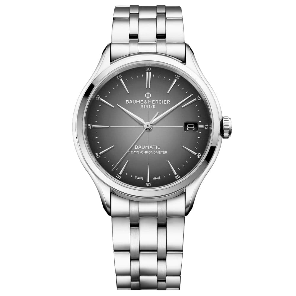 Relógio Baume & Mercier Masculino Aço Prateado M0a10551