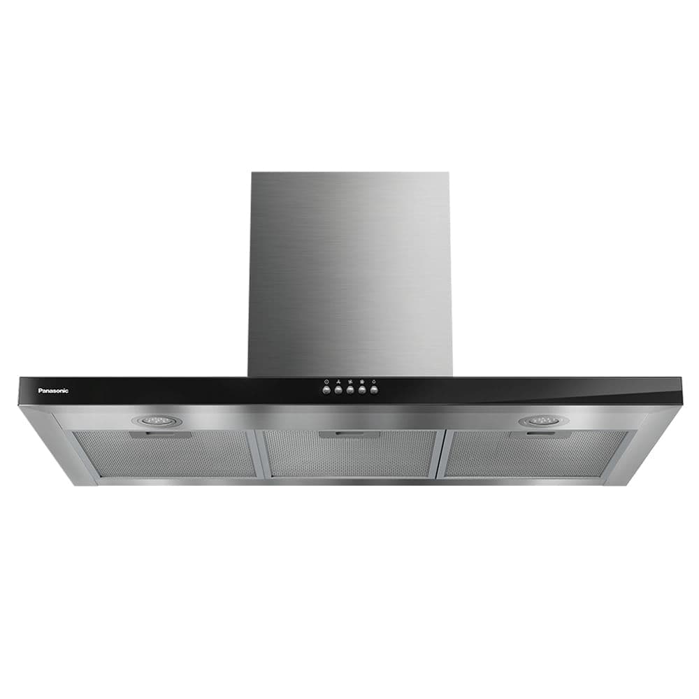 Coifa Intuitive+ Panasonic com Modo Depurador 90cm Black Glass - FV-9HSDB2 - 220v