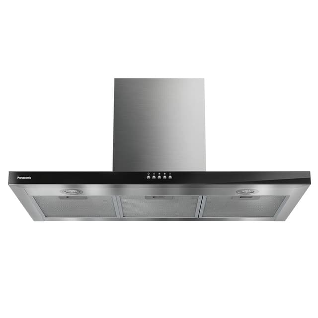 Coifa Intuitive+ Panasonic com Modo Depurador 90cm Black Glass - FV-9HSDB2 - 220v