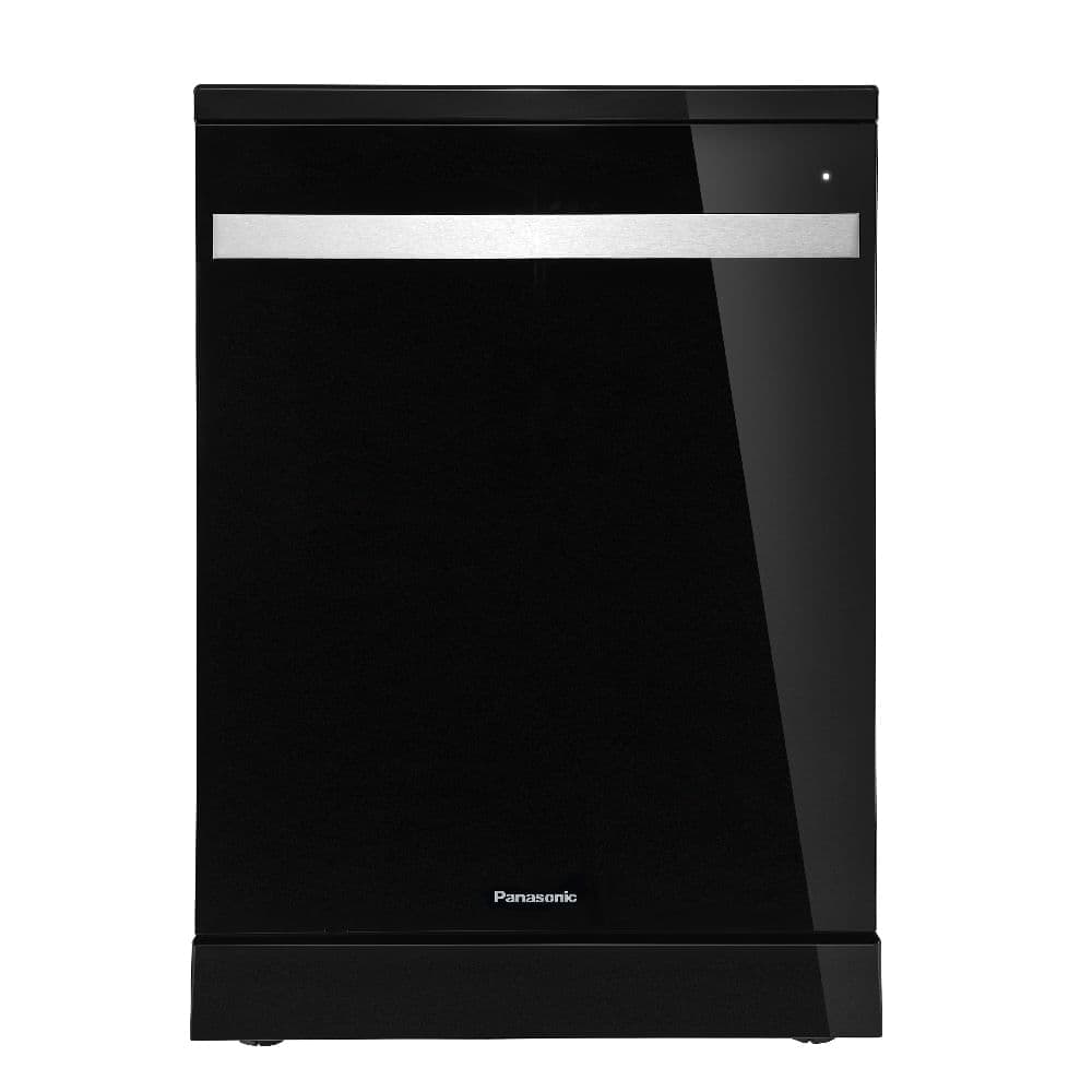 Lava-louças Intuitive+ Panasonic 15 serviços e Função ECO Black Glass - NP-6M1MBKBRP - 220v
