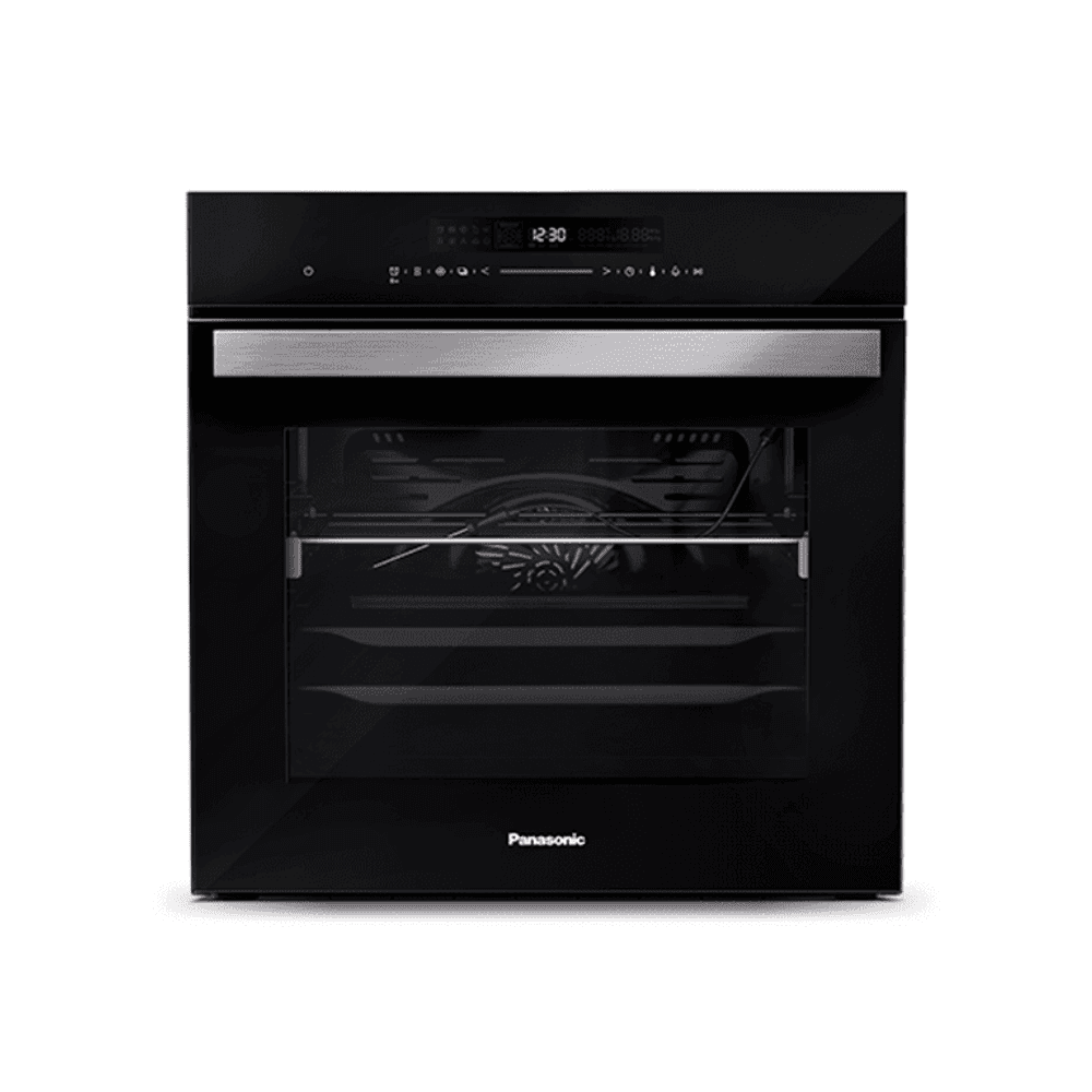 Forno elétrico de embutir Intuitive+ Panasonic com Termômetro, Grill e Convecção 72L Black Glass - HL-CX672BRPK - HL-CX672BRPK - 220V