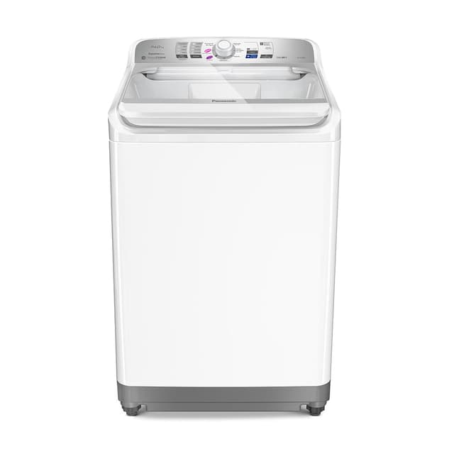Máquina de lavar Ideal+ Panasonic 14Kg Lavagem Eficiente SmartSense Função Vanish Branca - NA-F140B1W
