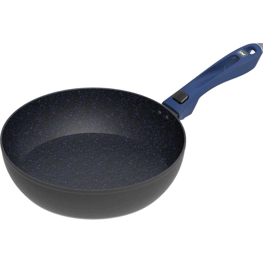 Panela Ichef Polishop Ultra Day by Day Blue 24cm | Azul