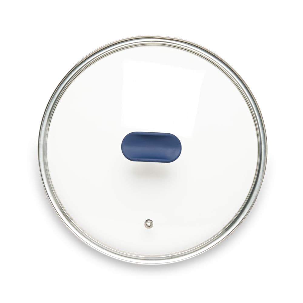 Tampa de Vidro Ichef Polishop Shark Series 16cm Azul | Ichef 16cm