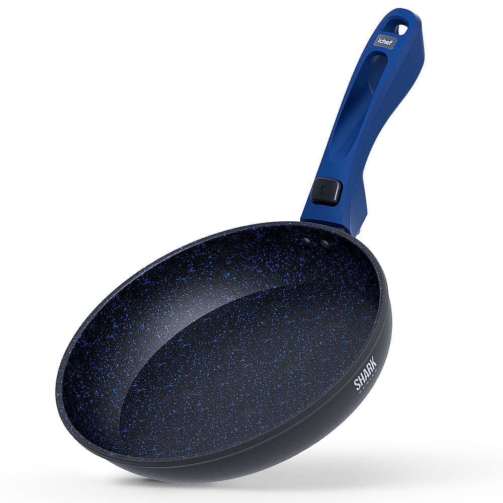 Panela Polishop iChef Ultra Sauté Grand Shark Series Azul 24cm - Outlet | Ichef