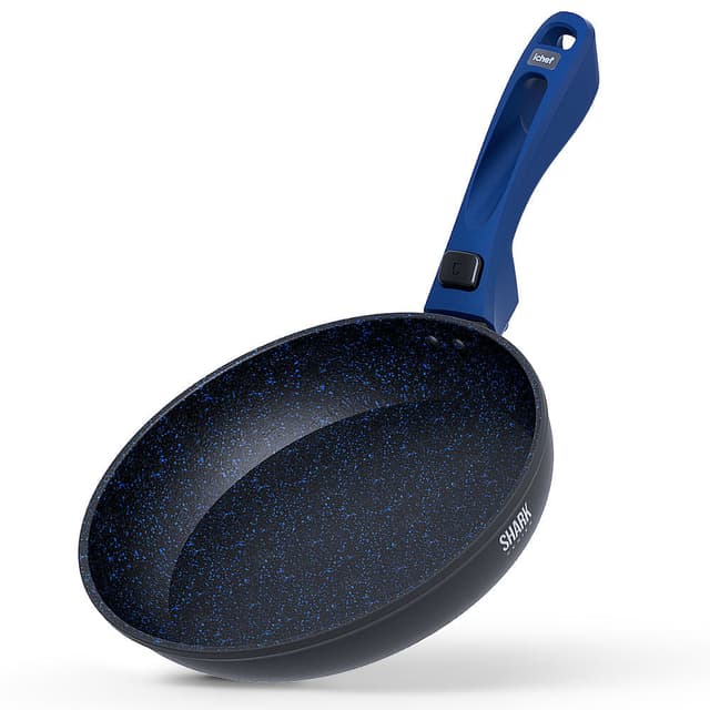 Panela Polishop iChef Ultra Sauté Grand Shark Series Azul 24cm - Outlet | Ichef