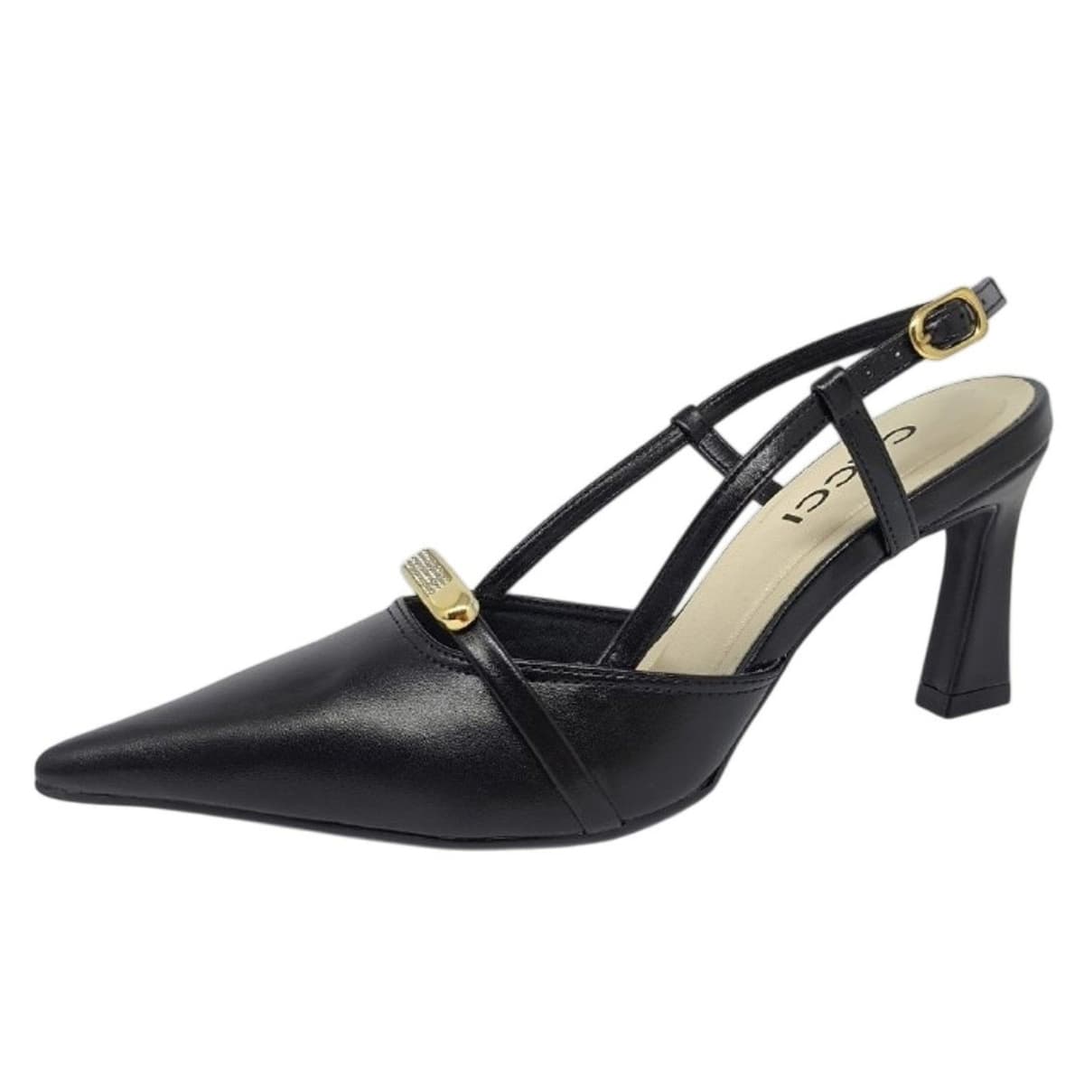 Slingback Feminino Scarpin Sapato Social Classico Cacci