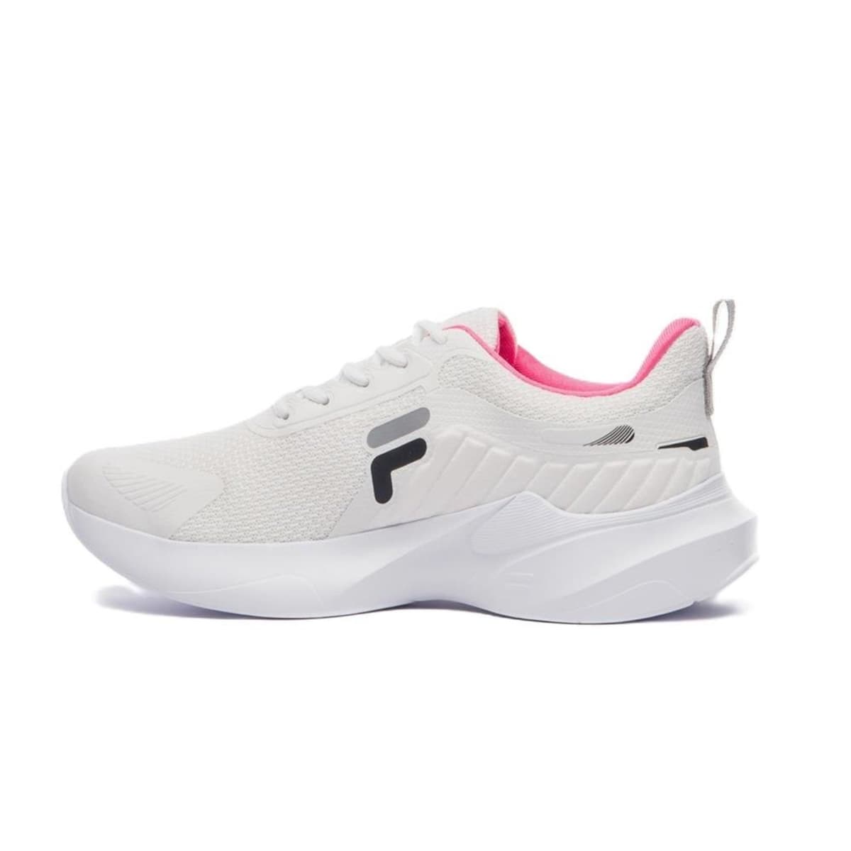 Tênis Feminino Runninf Fila Progress 1350930 Branco/Rosa 34