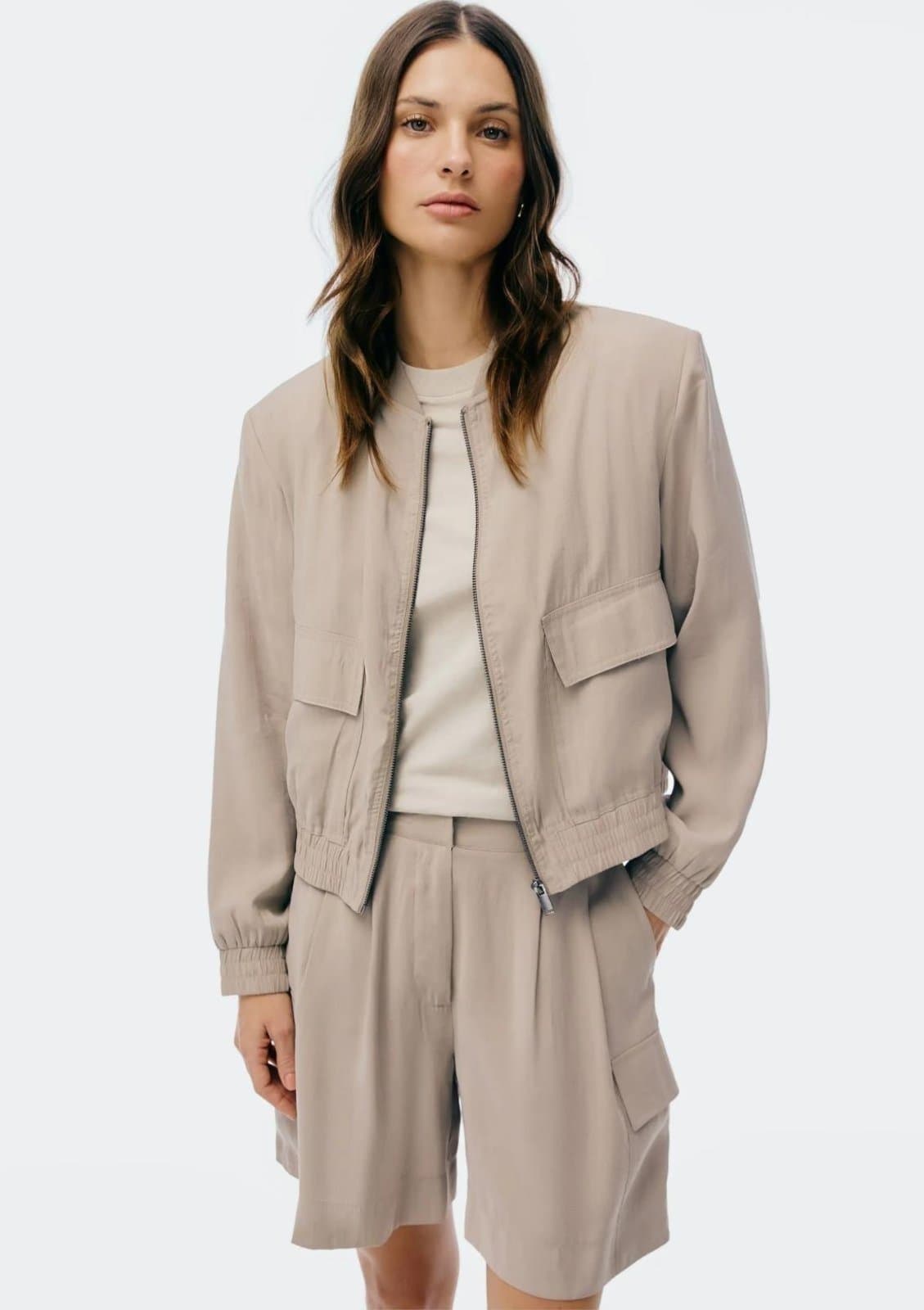 Jaqueta Feminina Bomber Hering