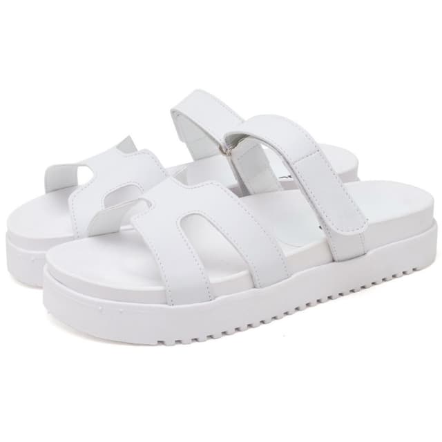 Sandália Papete Feminina Flatform DUBUY 2054FG