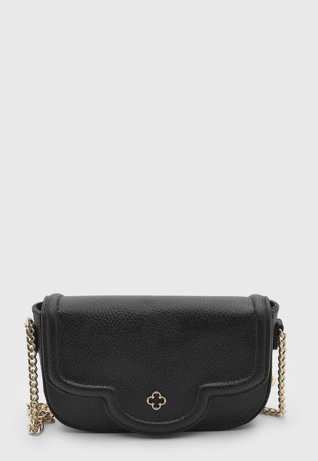 Bolsa Feminina Capodarte Couro Média Preta