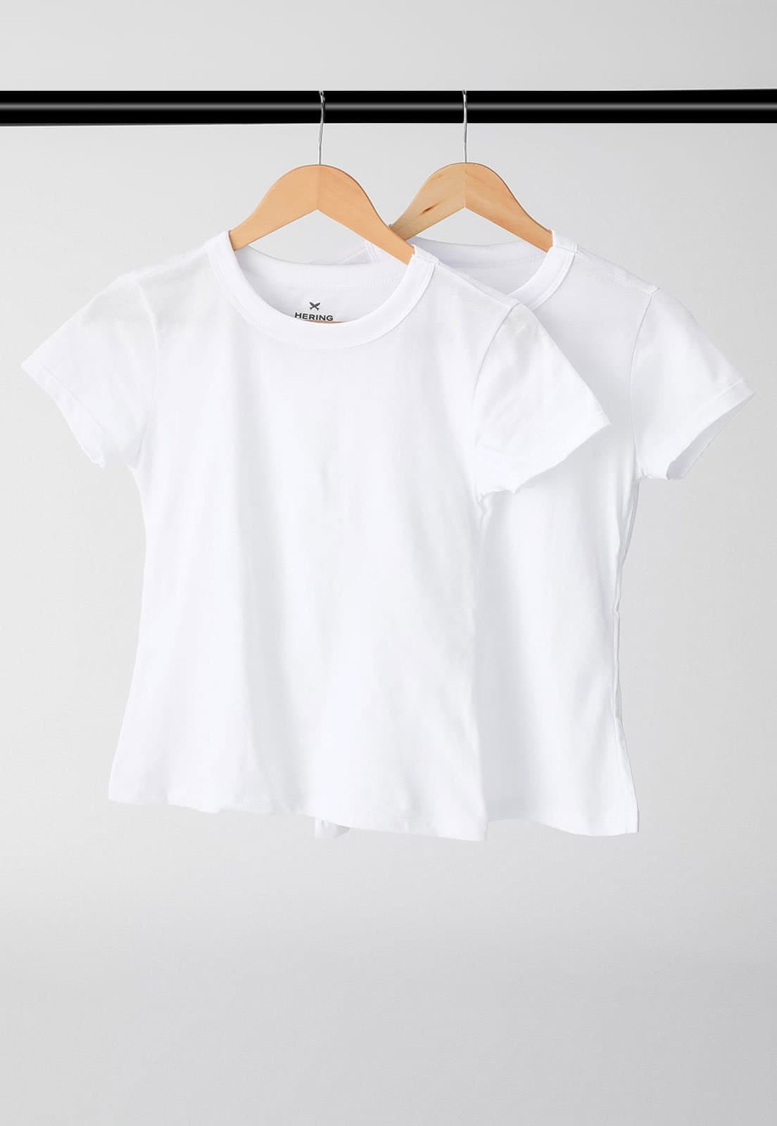 Kit 2pçs Blusa Hering Lisa Branca