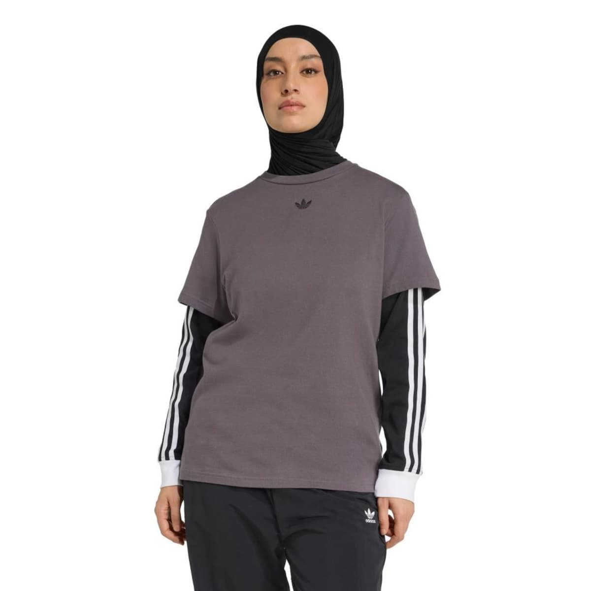Camiseta Adibreak Adicolor adidas Originals Cinza