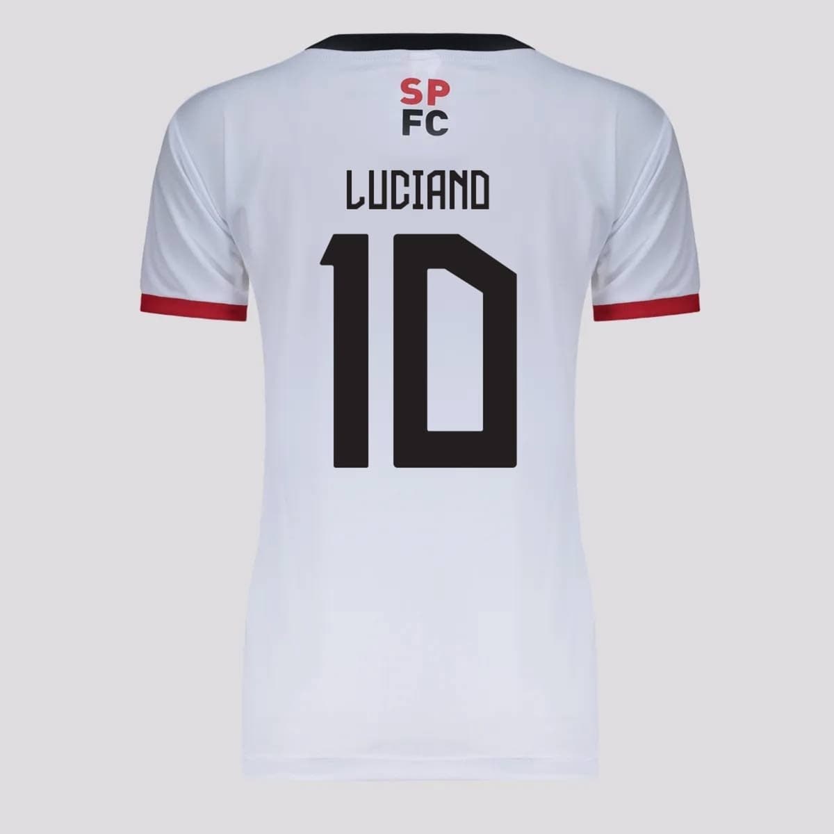 Camisa São Paulo Tela 10 Luciano Feminina Branca