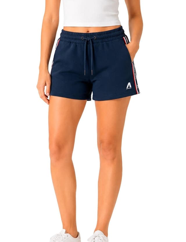 Short Moletom Feminino Aéropostale 98137829 Azul Marinho