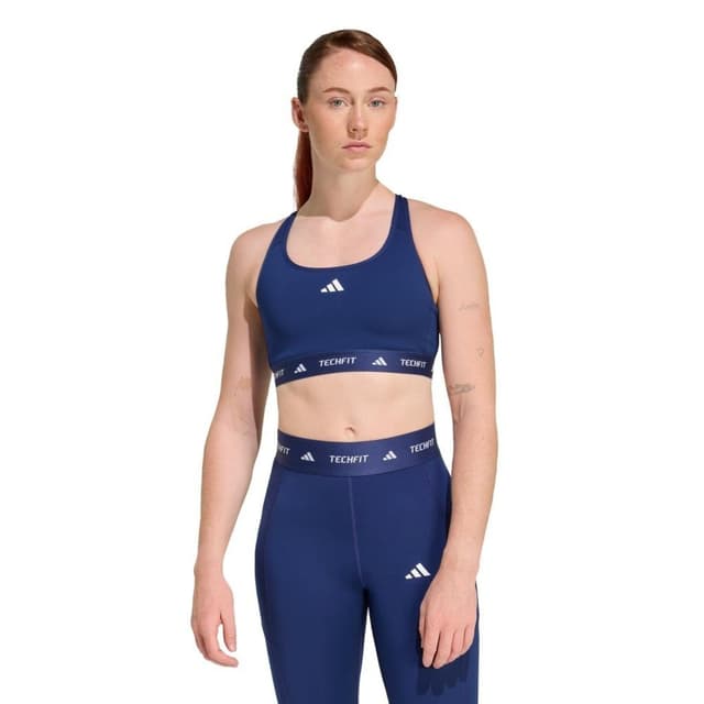 Top Esportivo TECHFIT adidas Performance Azul