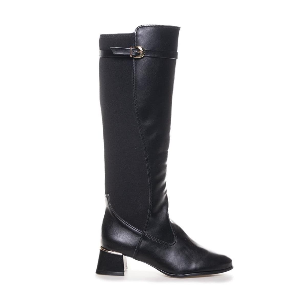 Bota Montaria cê Fivela Feminina Preto