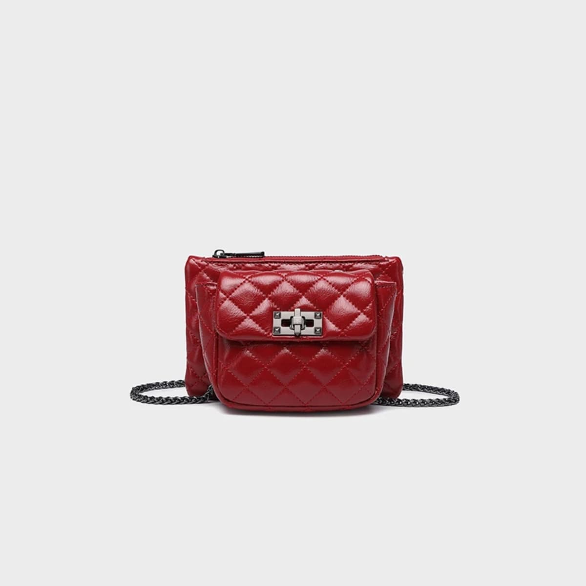 Bolsa Martina Fiore Milano Vermelho